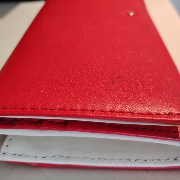 Gorgeous, Cherry Red Leather Wallet - Picture 7 of 8